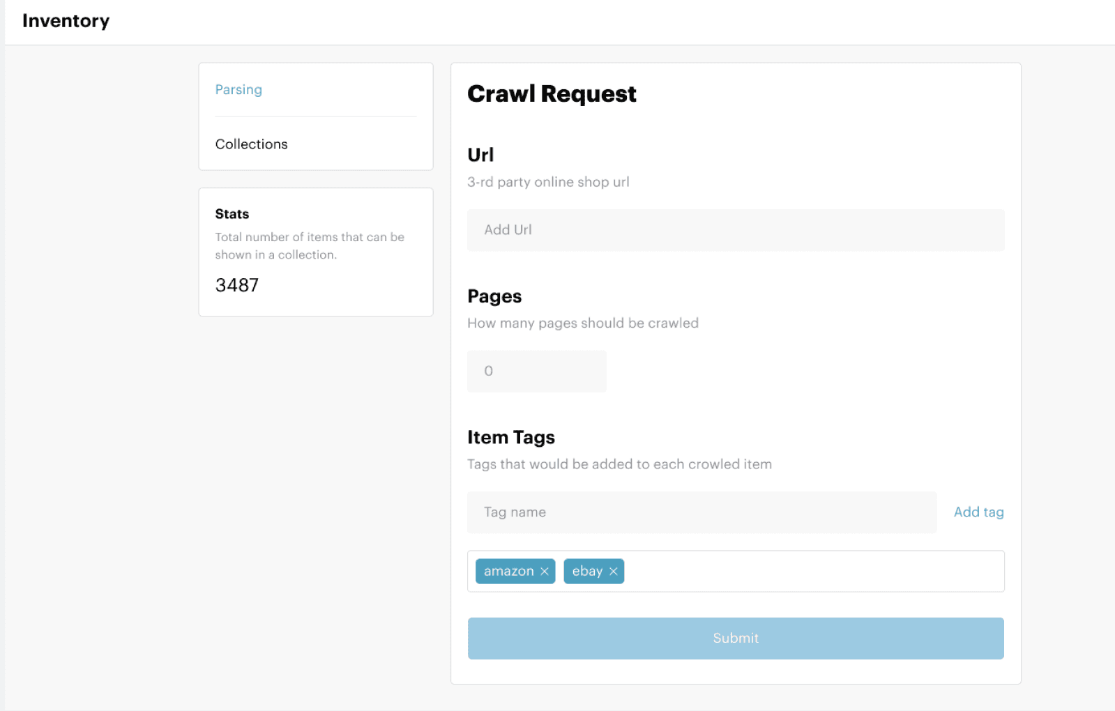 Internal platform placeholder