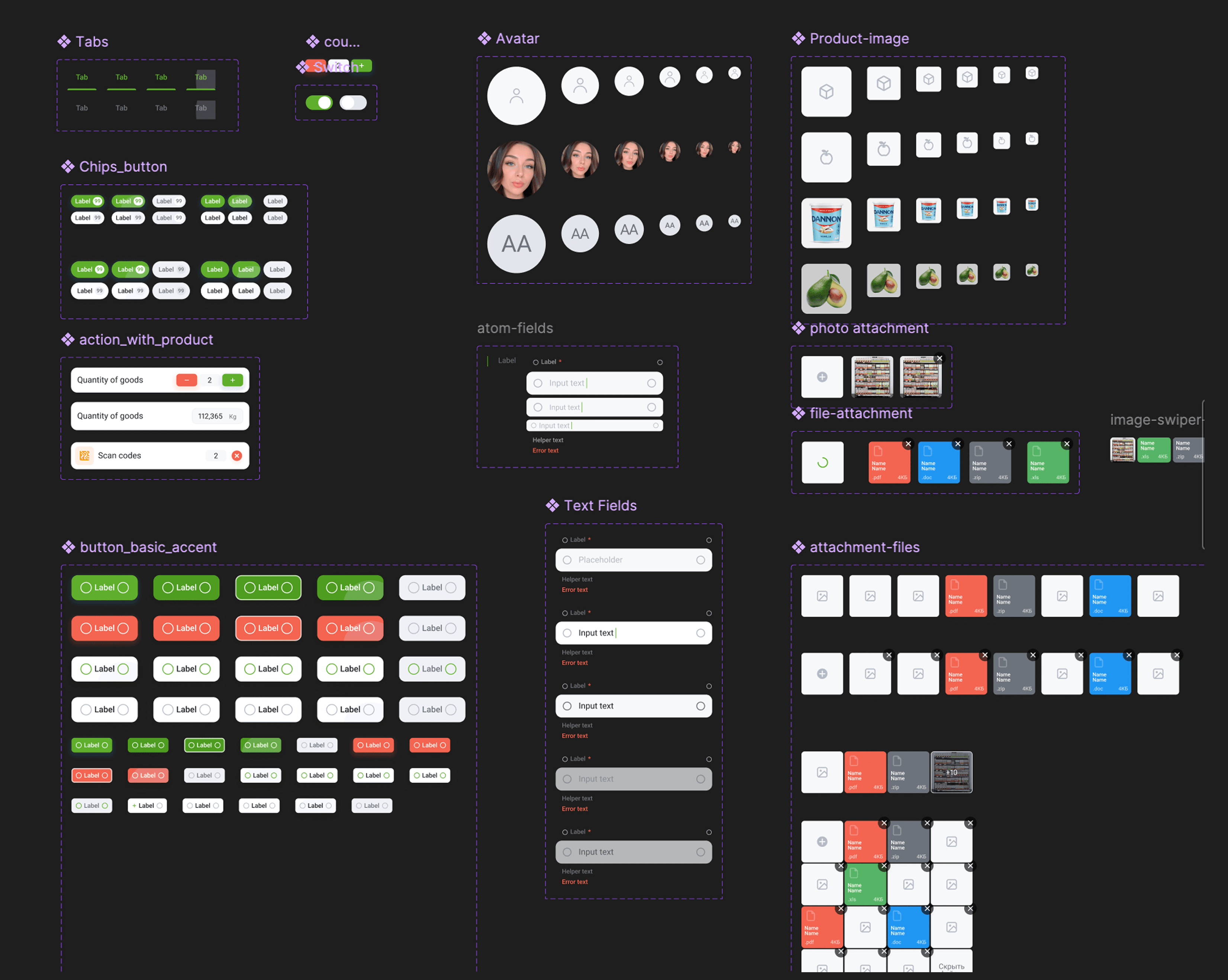 Retail operations design system placeholder
