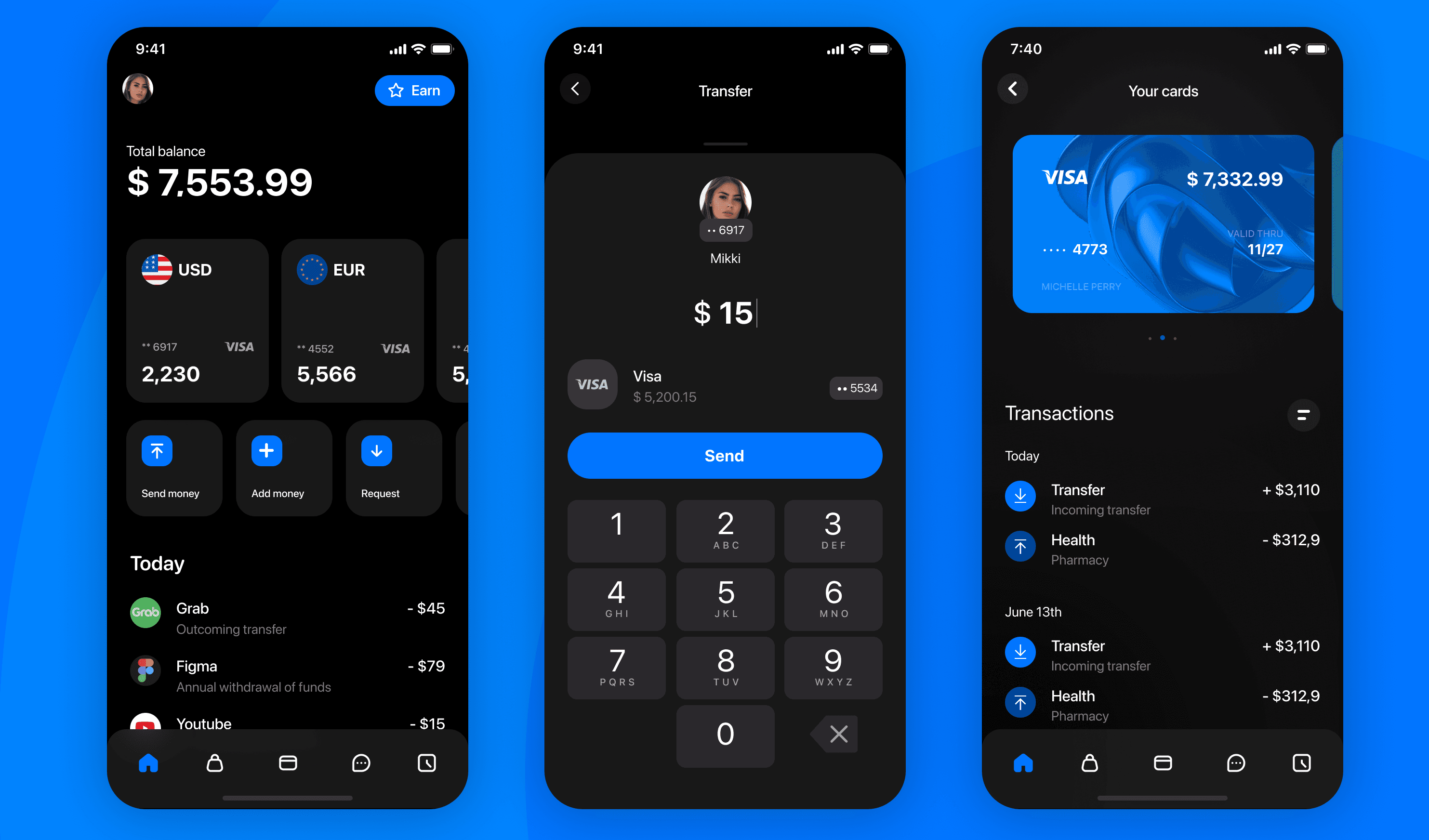Omega Finance - AI Banking App cover